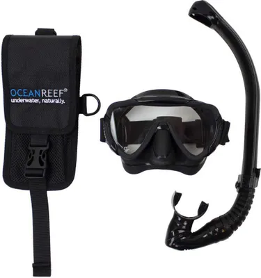 Obrázek produktu pro Ocean Reef Bump Back Snorkelling Set Black Black Jedna velikost