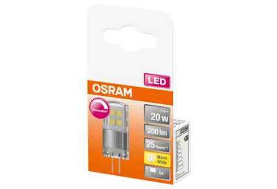 Produktbild von Osram SUPERSTAR, 2 W, 20 W, G4, 200 lm, 25000 h, Warmweiß