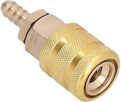 Immagine prodotto di Compressore d'aria per valvola da 0,3 pollici, completo di raccordo e collegamento, facile da installare e resistente
