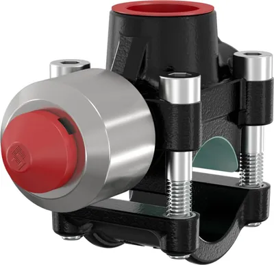 Produktbild von Flamco Anschießkupplung T-plus 1, für Stahl-Gewinderohr Rp 3/4
