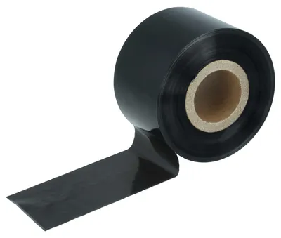 Produktbild von vhbw Thermotransfer-Band kompatibel mit Zebra ZT230, ZT220, ZT200-Serie Drucker Etikettendrucker, Wischfest, 40 mm x 300 m, Wachs-Plus Schwarz