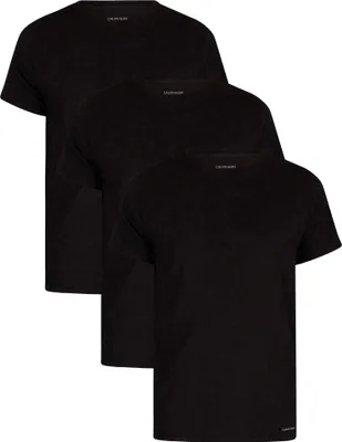 Produktbild von Calvin Klein Herren 3er Pack Lounge Crew T-Shirts, Schwarz L