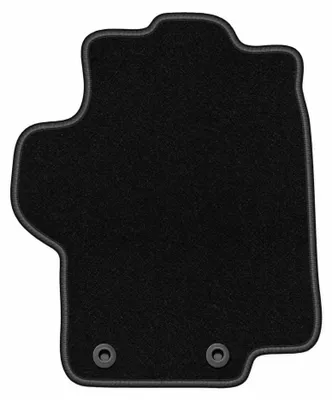 Image de Tapis conducteur en moquette pour Peugeot 1007 2004-2009 (monospace) – 1 pièce, noir, sur mesure – Wielganizator BASIC