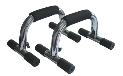 Image de Guidon d'exercice push-up ACRA, chromé