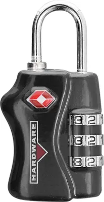 Produktbild von Hardware TSA Vorhängeschloss - Schwarz