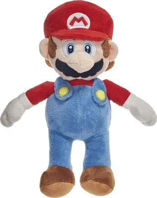 Immagine prodotto di Peluche Super Mario Bros 60 cm - Morbido, coccoloso, da collezione