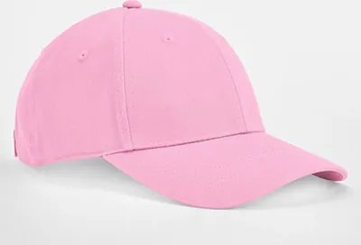 Image de Beechfield B821B | EarthAware® Junior Classic Organic Coton 6 Panel Cap - Farbe : Classic Pink - Größe : Taille unique