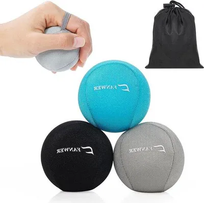 Image de Lot de balles anti-stress pour adultes - Balle anti-stress Gelanti à trois densités - différentes tailles