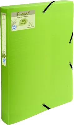 Produktbild von Exacompta 553573E, 350 Blätter, Grün, Polypropylen (PP), A4, 4 cm, 240 mm