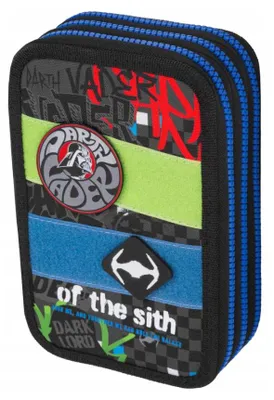 Zdjęcie produktu dla Piórnik 3-komorowy z wyposażeniem Coolpack Jumper 3 Disney Core Star Wars