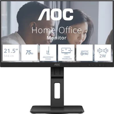Immagine prodotto di AOC E2 22E2UMF Display LED 54,6 cm (21,5") 1920 x 1080 pixel Full HD Nero