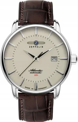 A close-up studio shot of a men's wristwatch.