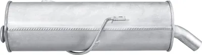 Produktbild von HELLA 8LD 366 032-181 Endschalldämpfer passend für PEUGEOT 206 Schrägheck (2A/C) Auspuff