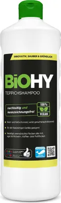 Obrázek produktu pro BiOHY šampon na koberce, čisticí prostředek na koberce, pěna na koberce - 1 x 1 litrová láhev