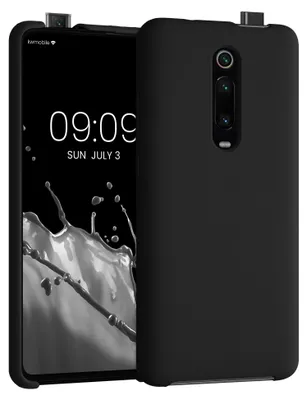 Produktbild von kwmobile Handyhülle für Xiaomi Mi 9T (Pro) / Redmi K20 (Pro) Hülle - Case Silikon - Kabelloses Laden - Schutzhülle Cover in Schwarz