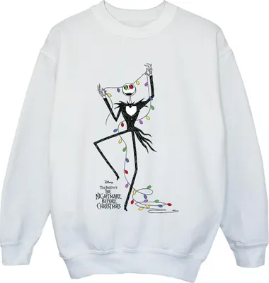 Immagine prodotto di The Nightmare Before Christmas - Felpa per ragazze BI53834 (104) (Bianco)