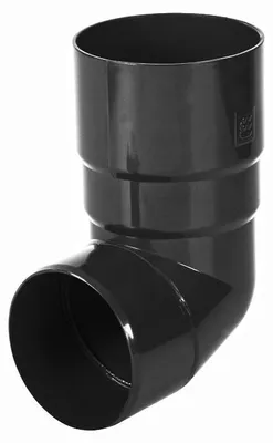Immagine prodotto di BRYZA Gomito di scarico 89° in plastica Ø 90 mm, nero RAL 9005