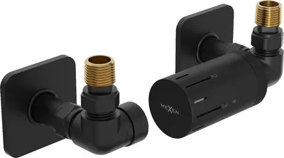 Produktbild von Mexen G05 Thermostat-Kit axial mit Abdeckung S, schwarz - W903-958-909-70