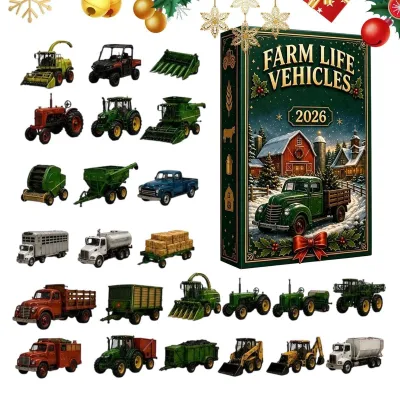 Immagine prodotto di Calendario dell'Avvento a tema macchinari agricoli per Natale
