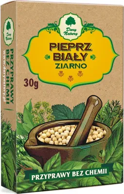 Produktbild von Weisser Kornpfeffer 30 G Dary Natury