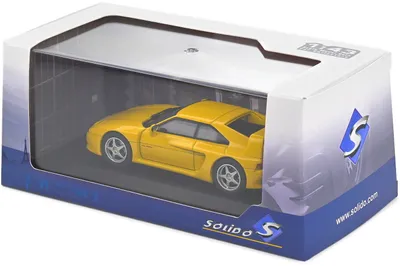 Imagen del producto de Coche de colección a escala 1:43, Venturi 400 GT, color amarillo, referencia S4313402