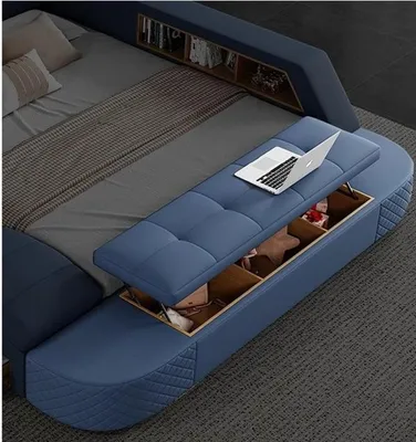Produktbild von Multifunktion Betten Bett Sofa Funktionsbett Schlafzimmer Doppelbett All in One