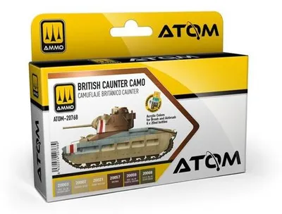 Immagine prodotto di Set mimetico britannico per il contatore ATOM del MIG ATOM20768