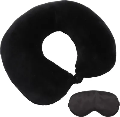 Image de Coussin de voyage, en forme de U, coussin pour le cou, 1 pièce, ergonomique, pour avion
