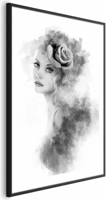 Produktbild von Posterpapier Poster - Watercolor Portrait 29.7x42 cm Menschen h-B-0107-ao-a