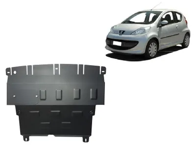 Productafbeelding van Onderbeschermingsplaat voor de Peugeot 107 (2005-2014)