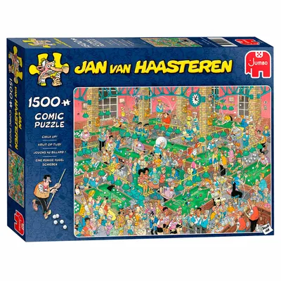 Produktbild von Jan van Haasteren - Chalk Up! - 1500 Teile, 1500 Stück(e), Comics, 12 Jahr(e)