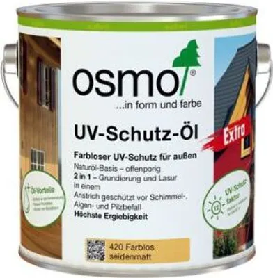 Produktbild von Osmo UV-Schutz-Öl Farblos Extra 0,75 l - 11600026