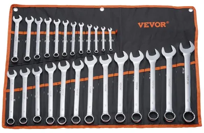 Productafbeelding van VEVOR sleutelsset, 25-delig ratelsleutels, van 6 mm tot 32 mm, ideaal voor thuisgebruik, autoreparatie, werkplaats, garage, noodgevallen