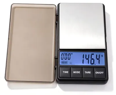 Digitale Kaffeewaage mit Timer, 1000 g, 1 g Genauigkeit, weiß