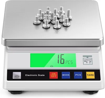 Obrázek produktu pro Vědecká analytická váha s vysokou přesností 0,1 g, digitální elektronická laboratorní váha s funkcí počítání a tarování