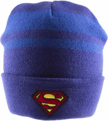 Produktbild von Superman - Mütze HE1476 (Einheitsgröße) (Blau)