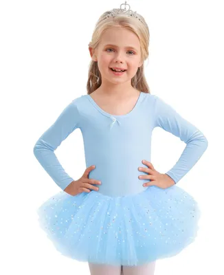 Produktbild von Balletkleid für Mädchen – Baumwoll-Tütü mit Rock – Blau