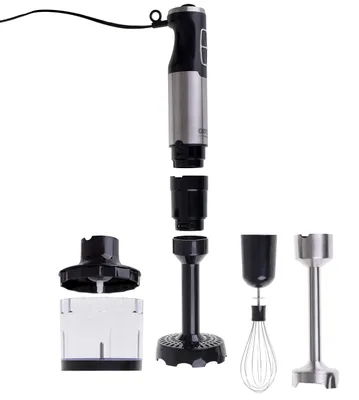 Standmixer 1600 W, 2 Liter, schwarz, Edelstahlklingen