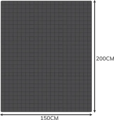Produktbild von Beschwerungsdecke 200x150cm 8kg Ruhhy 19532