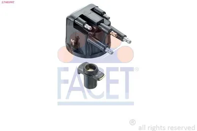 Produktbild von FACET 2.7683PHT Zündverteiler Verteilerkappe für RENAULT CLIO I (B/C57, 5/357)