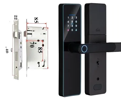 Produktbild von Smart Lock, Schlüssellose Eingabe, Bluetooth-Konnektivität, 22X240(7085)-a, Keine Wasserdichtigkeit-a