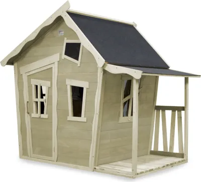 Produktbild von EXIT Crooky 150 Holzspielhaus - graubeige