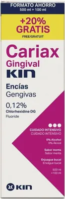 Imagen del producto de Kin Cariax Zahnfleischspülung  500ml + 100ml Free