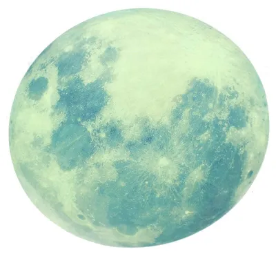Produktbild von Im Dunkeln leuchtender Aufkleber - Mond