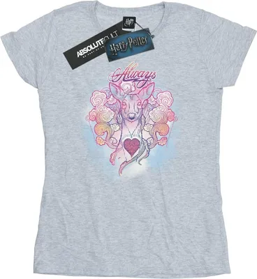 Obrázok produktu pre Harry Potter - Dámske tričko "Always" BI23581 (S) (Grey)