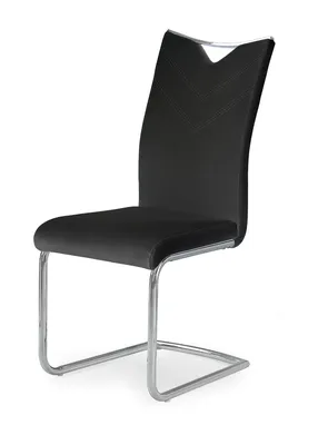 Produktbild von Halmar Essensstuhl K224 - schwarz / chrom