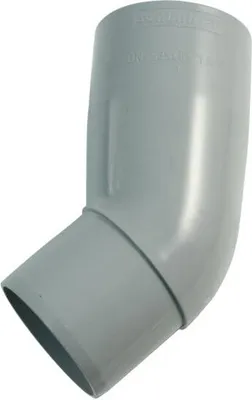 Produktbild von Marley Rohrbogen NW 53 mm, 45°, grau