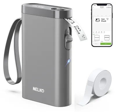 Productafbeelding van Draadloze Bluetooth Etikettendrukker Mini voor Thuis en Kantoor