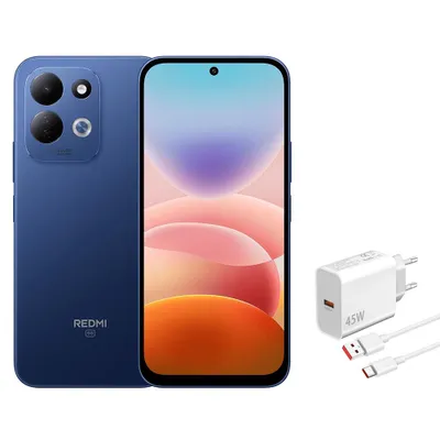 Produktbild von Xiaomi Redmi 17 5G Smartphone 4/128 GB Blau 6,9" 7500 mAh mit Ladeadapter