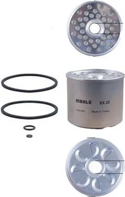 Produktbild von Kraftstofffilter-Einsatz reinigend Ø 88 mm MAHLE für u.a. RENAULT TRUCKS